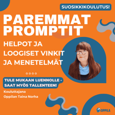 Paremmat promptit -tuotekuva Oppila Oy